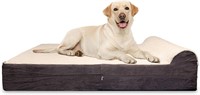 Jumbo Orthopedic 7" Thick Memory Foam Dog Bed