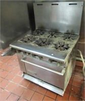 American Range 6 burner stove & oven. Measures