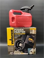 Wagner Power Painter (used) &Gas Can