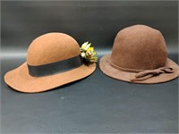Vntg Wool Hats
