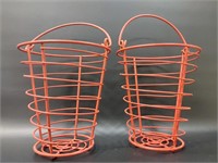 Red Wire Baskets