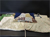 Lot of Quilted Aprons