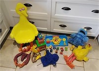 Vintage Sesame Street Toys - A