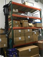 Warehouse storage shelving