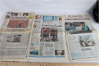 3 Historic Newspapers