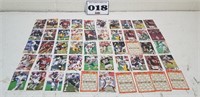 1994 Fleer Football - about 50 cards