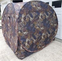 Camo Ameristep Hunting Blind complete