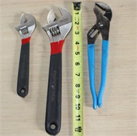 USA made wrenches and Channelocks