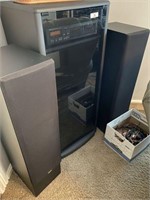 Yamaha Stereo System w/Cabinet