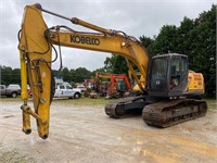 2015 KOBELCO SK210-9 EXCAVATOR, Y013T2704, ENCLOSE