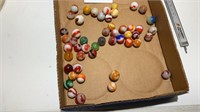 Lot Of 50 Assorted Marbles