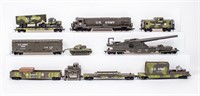 Model Toy AHM Army Train &  Engine