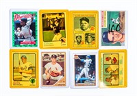 Lot of 8 Vintage Baseball Cards