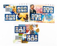Coin Uncirculated Con Sets in Colorful Holders+