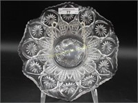 Millersburg crystal Country Kitchen 8" ruffled