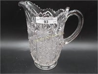 Millersburg crystal Potpourri milk pitcher