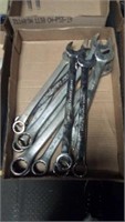 Flat of wrenches