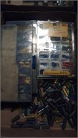 Flat of assorted wire connectors