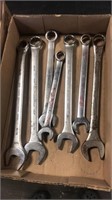 7 assorted wrenches