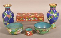 Grouping of Chinese Cloisonne