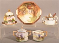 Lot of Noritake and Nippon Hand Painted Porcelain