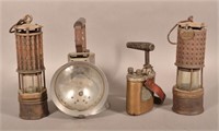 3 Antique Lighting Devices and Detonator