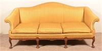 Chippendale Style Camel Back Sofa