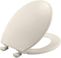 BEMIS Plastic Toilet Seat | Round | Biscuit/Linen