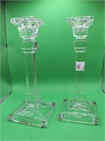 PAIR OF TIFFANY & CO CANDLE STICKS ALL CLEAN