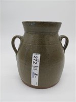 SHELBY WEST POTTERY CROCK 6.5" TALL