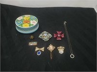 Vintage Jewelry- Sarah Coventry Ring & More- B