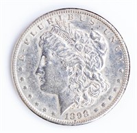 Coin 1898-S  Morgan Silver Dollar Choice AU