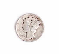 Coin 1921 Mercury Dime in Extra Fine