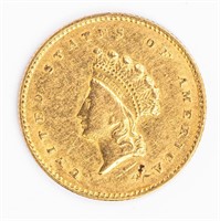 Coin 1854 Type II Gold Dollar in Fine*
