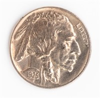 Coin 1925 Buffalo Nickel in Choice Brilliant Unc.