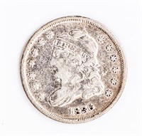 Coin 1836 Bust Half Dime in Fine