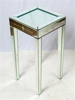 Furniture Unique Mirrored End Table