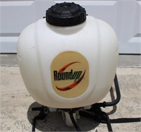 Roundup 4 gal backpack sprayer tested works well