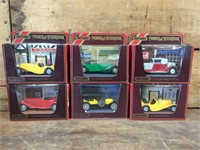 Lot of 6 Diarama Models of Yesteryear