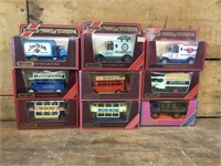 Lot of 9 Matchbox Models of Yesteryear