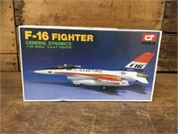 F-16 Fighter opened model kit