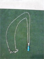 Nice STS 925 silver chain with silver pendant,
