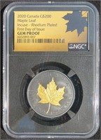 Important Auction:  Professionally Graded Gold/Silver Coins