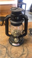 Black kerosene lantern