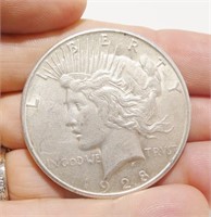 1928 Peace Dollar Silver Coin
