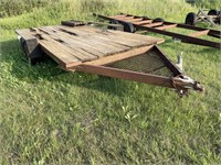 2 TANDEM AXLE TRAILER, B.O.S ONLY