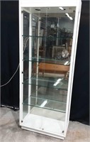 White Lighted Display Cabinet TFA