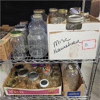 Contents of Shelves 2: Canning Jars