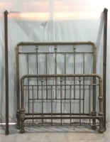 Antique Solid Brass Full Size Bed Frame S12A