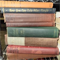 Contents of Shelf: Antique & Other Books